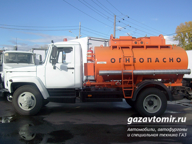 ГАЗ-3309 топливозаправщик